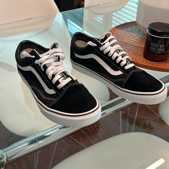 Vans Other - Vans Old Skool Suede Canvas Black / White M9.5 W11